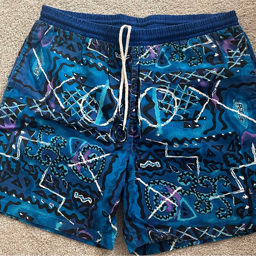 Men’s Basic Editions Swim Trunks  Size Medium